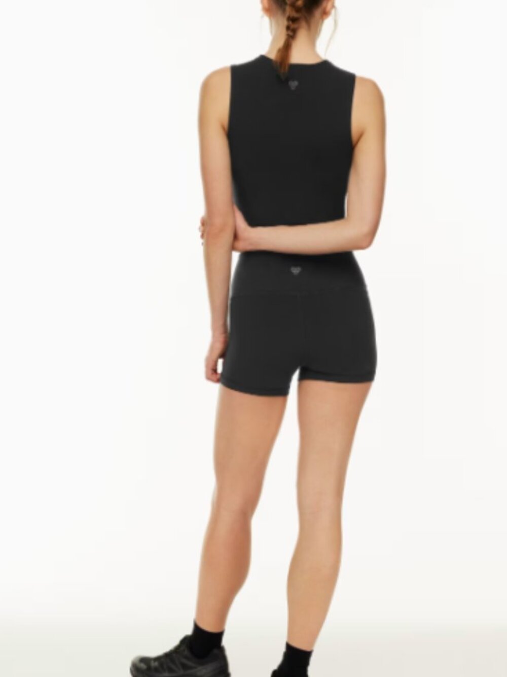 TNA Action Shorts Black Size Small Aritzia